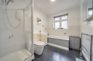 First floor bathroom- click for photo gallery